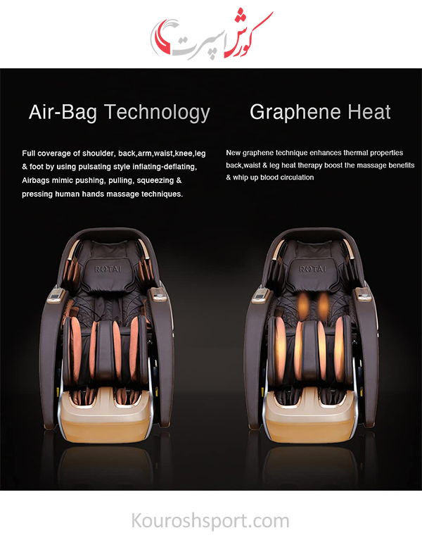 مشخصات کامل صندلی ماساژور آرونت RT-8713 یا Aront 8713 Massage chair