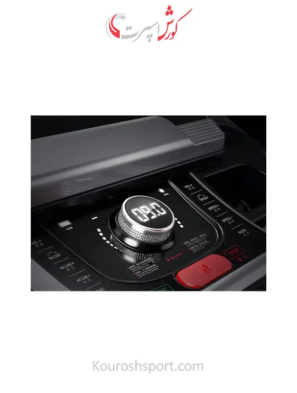 تصویر سرعت تردمیل باشگاهی توربوفیت مدل TF1000