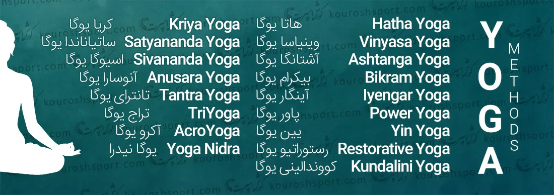 انواع سبک های یوگا Yoga چیست؟