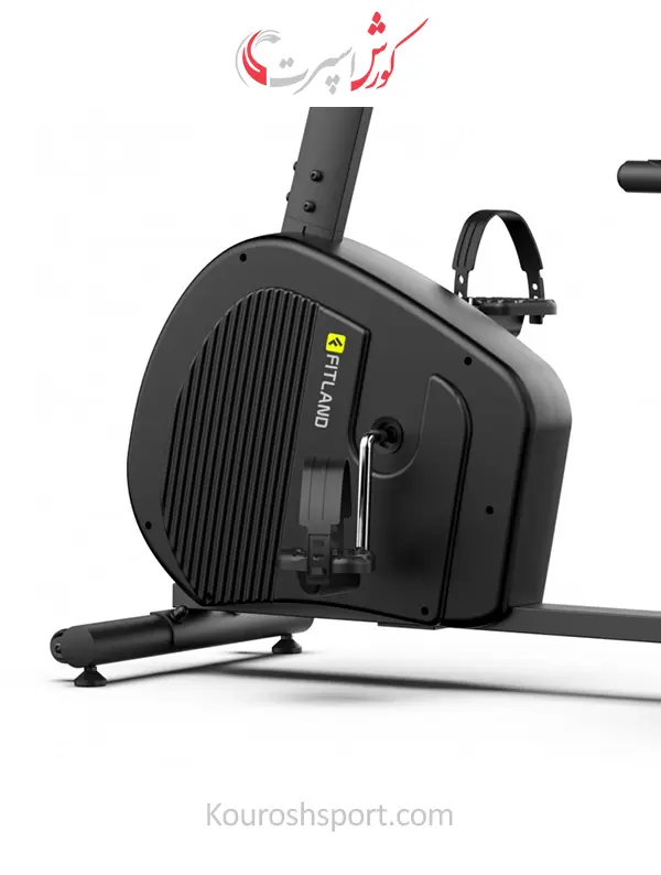 نمایندگی دوچرخه ثابت مبله نشسته پشتی دار خانگی فیت لند FitLand مدل YK-B1903R