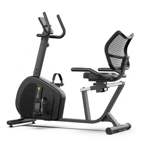 دوچرخه ثابت مبله نشسته پشتی دار خانگی فیت لند FitLand مدل YK-B1903R